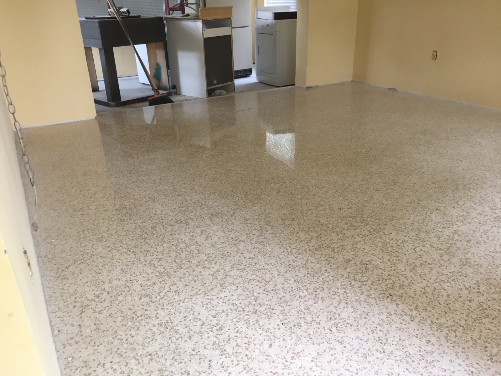 Gulf Gate terrazzo after restoration